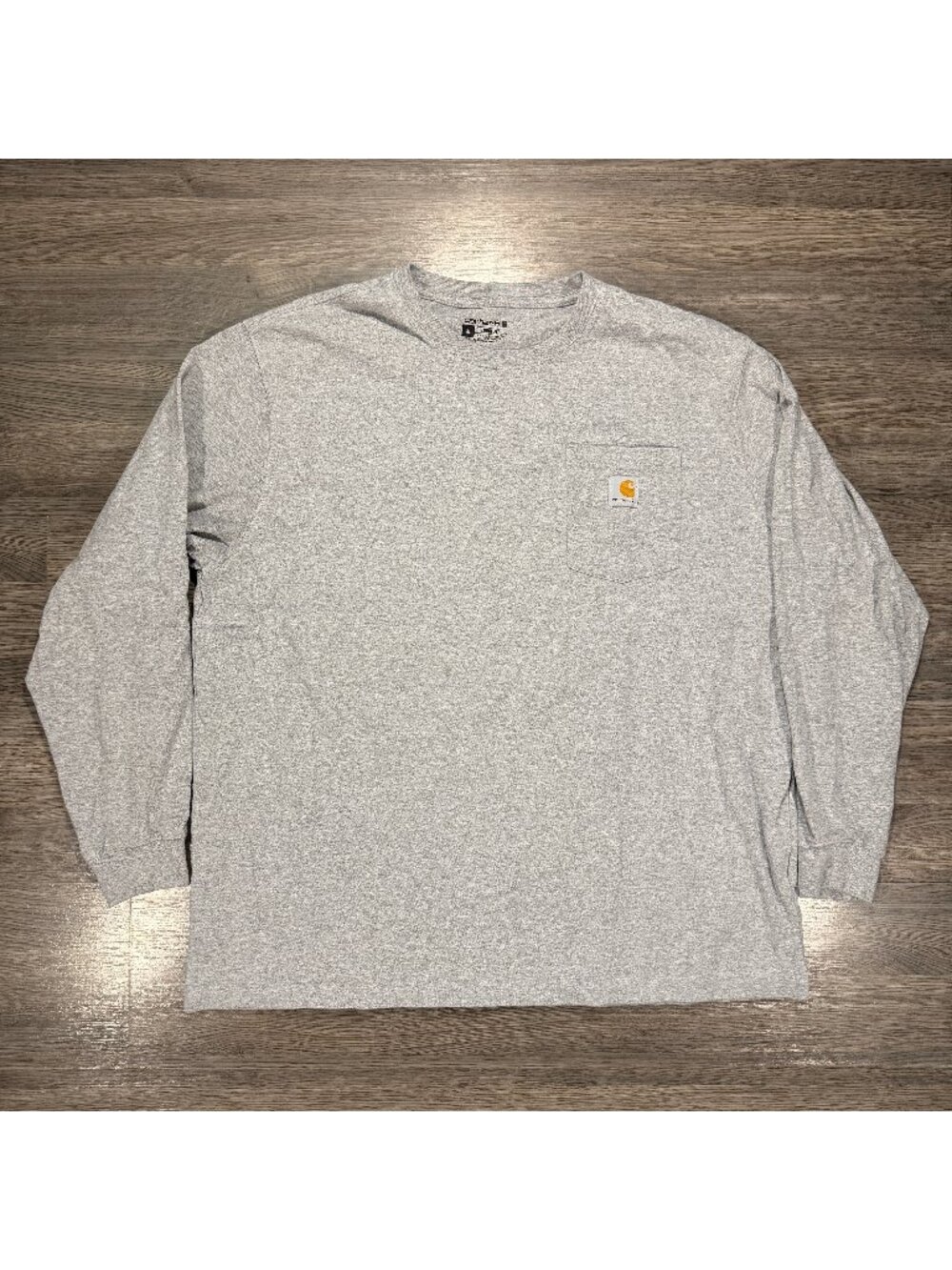 Carhartt Men's Long Sleeve Pocket Shirt - Grey